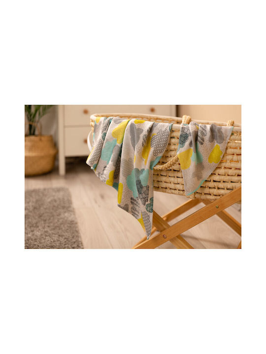 Sensillo Swaddle Blanket Multicolour x 2pcs