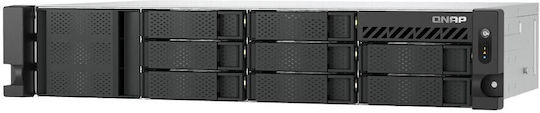 QNap TS-855eU-8G NAS Rack με 8 θέσεις για HDD/M.2/SSD και 2 θύρες Ethernet
