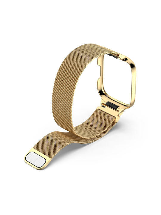 Curea Oțel inoxidabil Aur (Redmi Watch 3 Active )