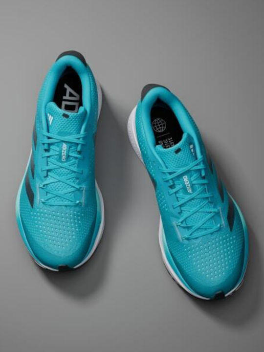 Adizero SL Herren Sportschuhe Laufen Lucid Cyan / Black Blue Met / Wonder Silver