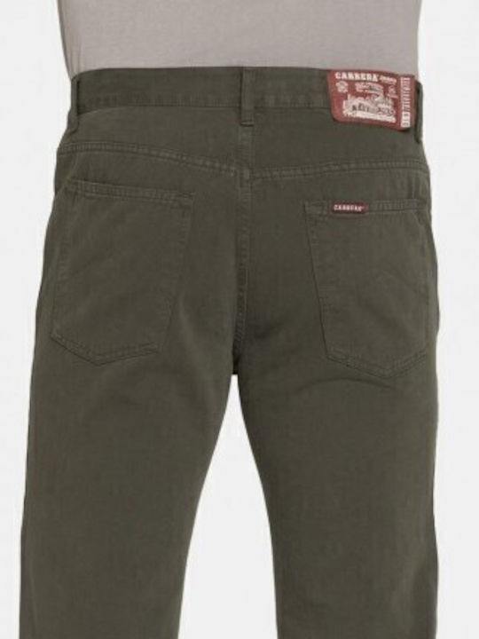 Men's Jeans Pants with Regular Fit Green