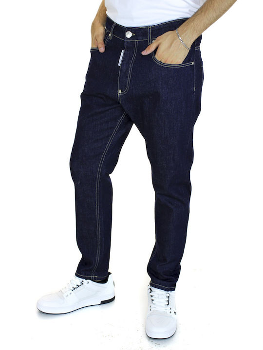 Royal Denim Men's Jeans Pants Navy Blue