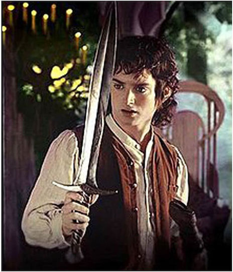 Hobbit Σπαθί Ρέπλικα μήκους 18εκ.