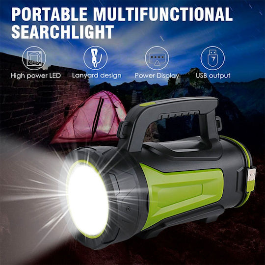 Boruit Handheld Spotlight LED Black