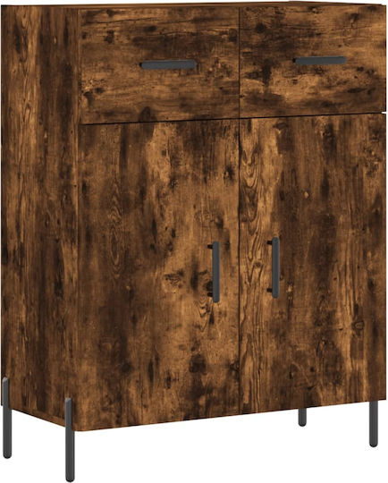 Ντουλάπι Γραφείου Ξύλινο Καφέ 69.5x34x90cm