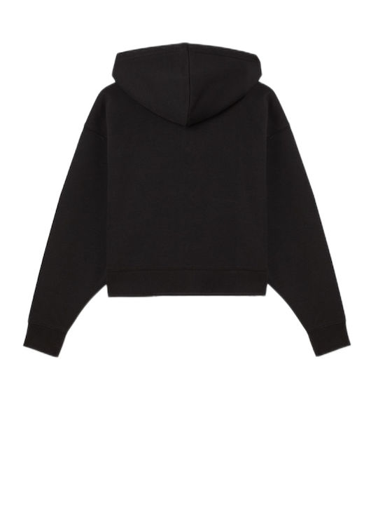 Oakport Women's Sweatshirt Jacket Hooded Black