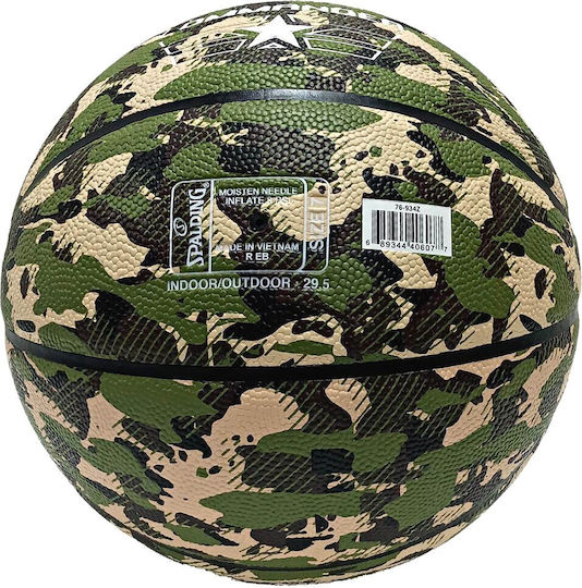 Spalding Commander Camo Mingea de baschet În aer liber