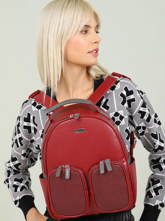 Geantă de damă Rucsac Roșie