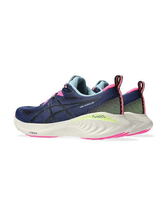 Gel-Cumulus 25 TR Γυναικεία Αθλητικά Παπούτσια Running Nature Bathing / Lime Green
