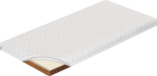 Greco Strom Mattress Crib Erato with Coconut Fiber & Latex 65cmx130cmx11cm