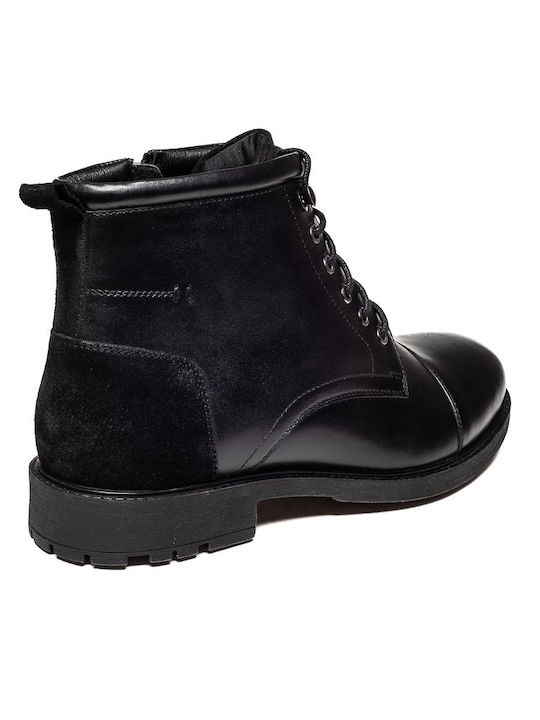 Rover Men's Leather Boots Black