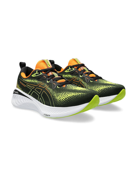 Gel-Cumulus 25 Bărbați Pantofi sport Alergare Negru / Neon Lime