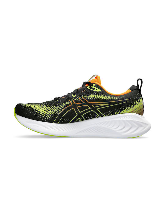 Gel-Cumulus 25 Bărbați Pantofi sport Alergare Negru / Neon Lime