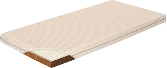 Greco Strom Mattress Crib Erato with Coconut Fiber & Latex 80cmx160cmx11cm