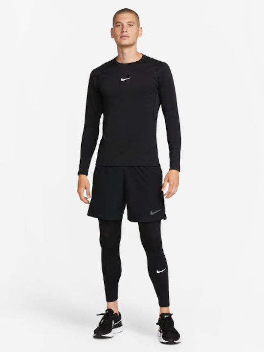 Nike Pro Warm Men's Sports Long Leggings Black