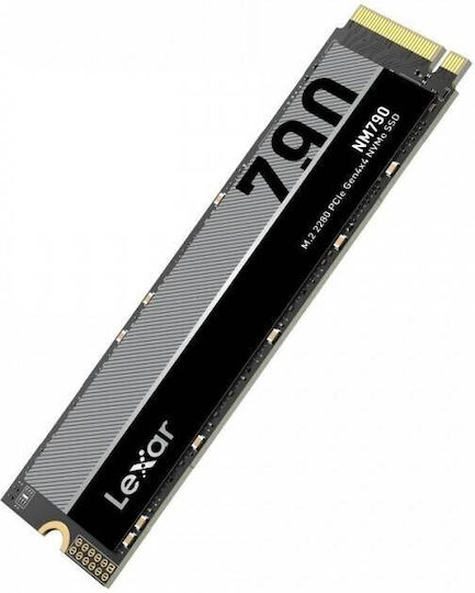 Lexar NM790 SSD 512GB M.2 Type With PCI Express 4.0 Connection And Heatsink PS5 Compatible LNM790X512G-RNNNG