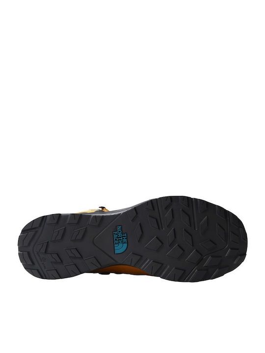 The North Face Cragstone Pantofi De Drumeție Pentru Bărbați Tip Botine Impermeabili Galbeni