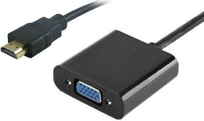 Converter HDMI male to VGA female (FTT14-007)