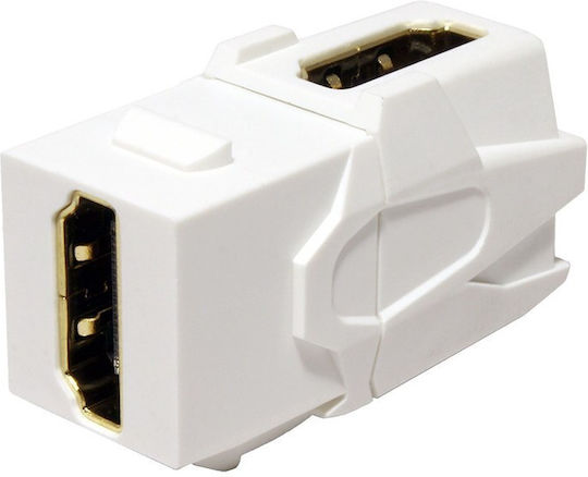 Lindy Convertor HDMI feminin în HDMI feminin Alb 1buc 60490