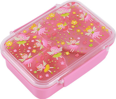 I-Total Fairy Kids Lunch Plastic Box 0.65lt Pink L18xW13xH6cm