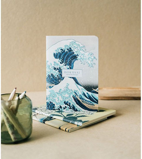 Grupo Erik Japanese Art Hokusai Set 3 Notebooks A6