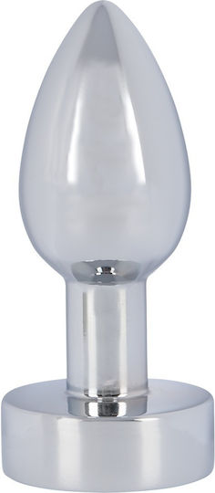 Anos Anal Plug mit Vibration Silber 9cm