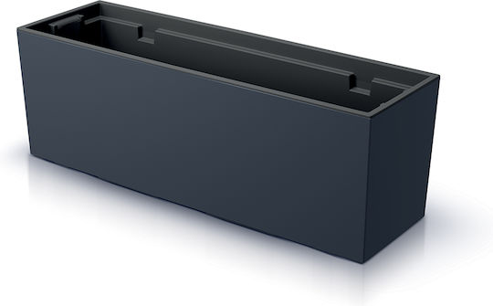 Marhome Urbi Case Кутия за саксии Пластмаса Въглени 58x18x19.5см.