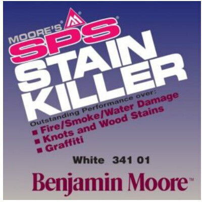 Benjamin Moore 341 Stain Killer Υπόστρωμα Λευκό Κατάλληλο για Γυψοσανίδα / Ξύλο / Τοιχοποιία 2.5lt