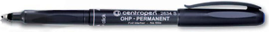Centropen 2636 F Transparency Marker 0.6mm Black