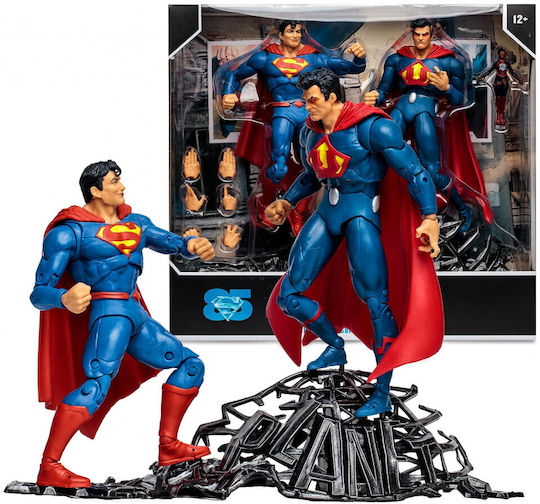 Mcfarlane Toys DC Comics: Superman vs Superman of Earth 2-Pack Φιγούρα Δράσης ύψους 18εκ. σε Κλίμακα 1:10
