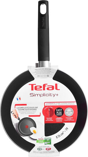 Tefal Simplicity Tigaie din Aluminiu cu Strat Antiaderent 24cm