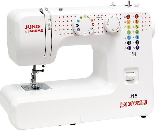 Janome Mașină de cusut de casă Juno J15 Albă