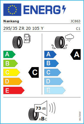 Nankang Sportnex As-2+ 295/35R20 105Интернет магазин XL Летни гуми Гума Колa