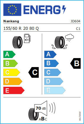 Nankang Econex Na-1 155/60R20 80Q Θερινό Λάστιχο Αυτοκινήτου