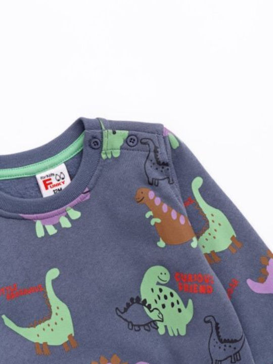 Funky Kinder Sweatshirt Blau