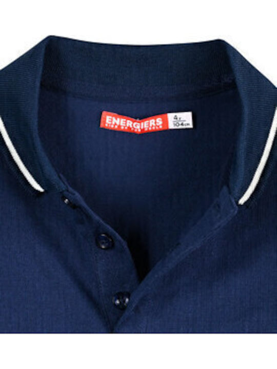 Kids' Polo Long Sleeve Blue