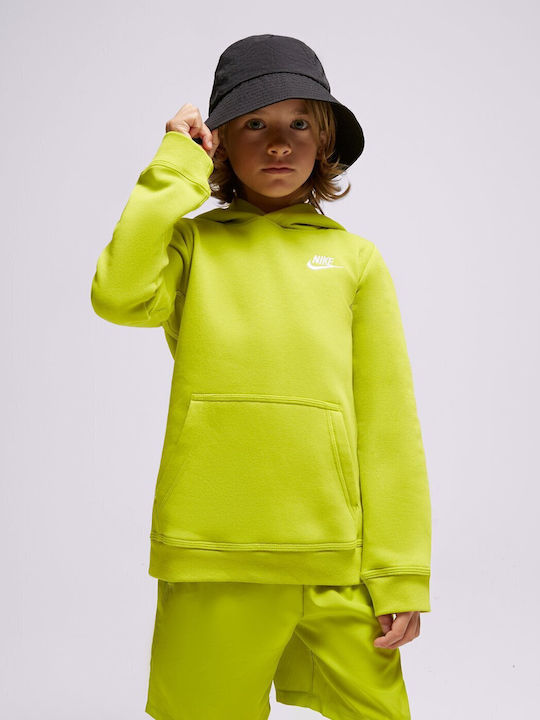 Nike Kids Sweatshirt Yellow Sportswear Club