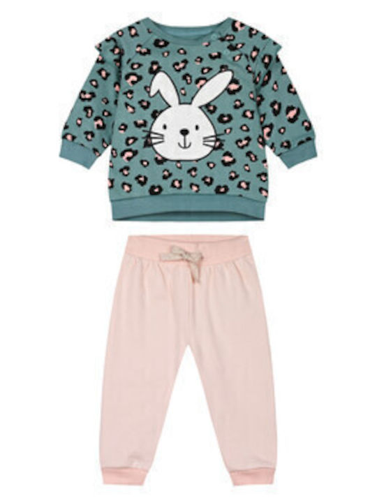 Energiers Kinder Sweatpants Set - Jogginganzug Rosa