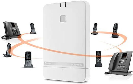 Gigaset PRO N610 IP DECT Ασύρματο Τηλέφωνο IP Λευκό