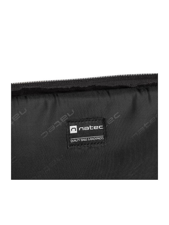 Natec GOA Τσάντα Ώμου / Χειρός για Laptop 15.6" σε Μαύρο χρώμα