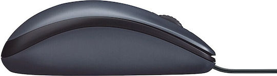 Logitech M100 Wired Mouse Black