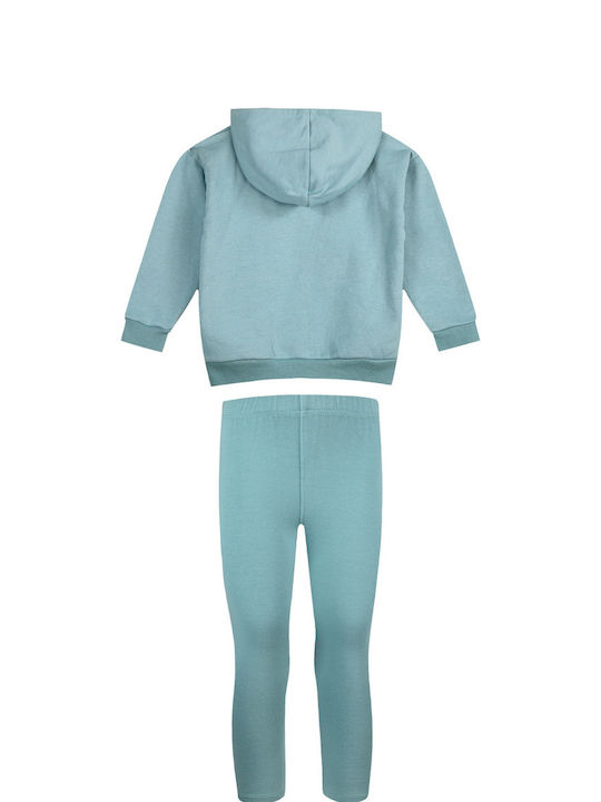 Energiers Kinder Set mit Leggings Winter 2Stück Grün