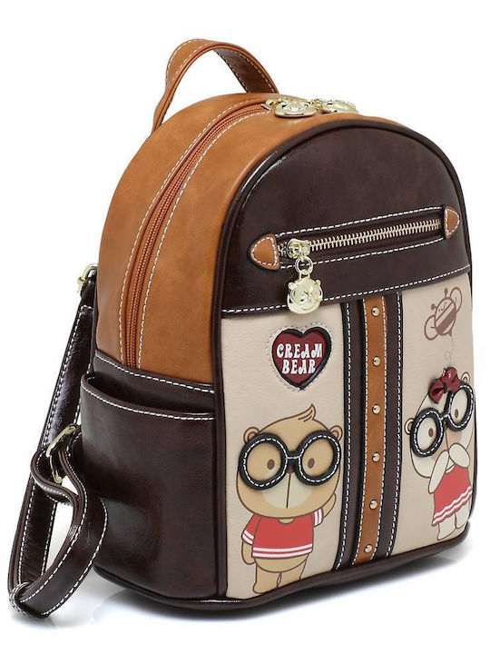 CreamBear Women's Bag Backpack Brown