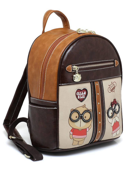 CreamBear Women's Bag Backpack Brown