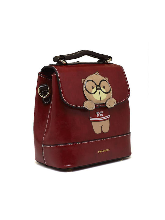 CreamBear Women's Bag Backpack Red