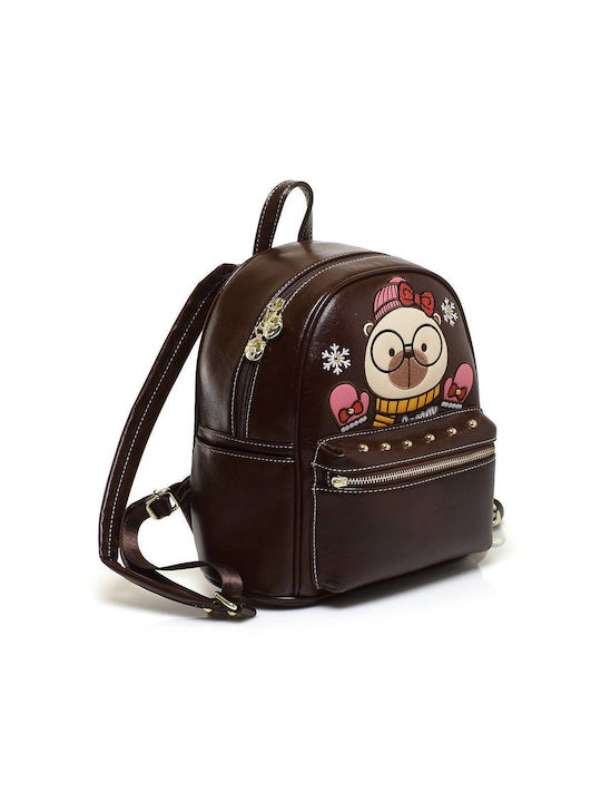 CreamBear Women's Bag Backpack Brown