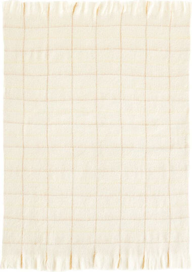La Redoute Interieurs Armchair Throw 130x170cm Beige