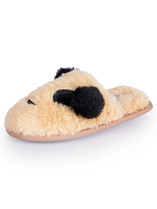 Voi & Noi Women's Slippers Beige