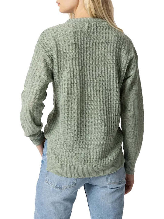 Tiffosi Damen Langarm Pullover Grün