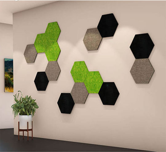 Audiodesigner Hexagon Audio-Behandlungsmaterial Panel (6 Stück)